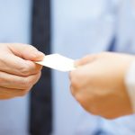 business card exchange